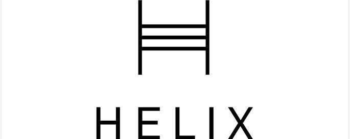 Helix logo; for Helix Sleep mattresses